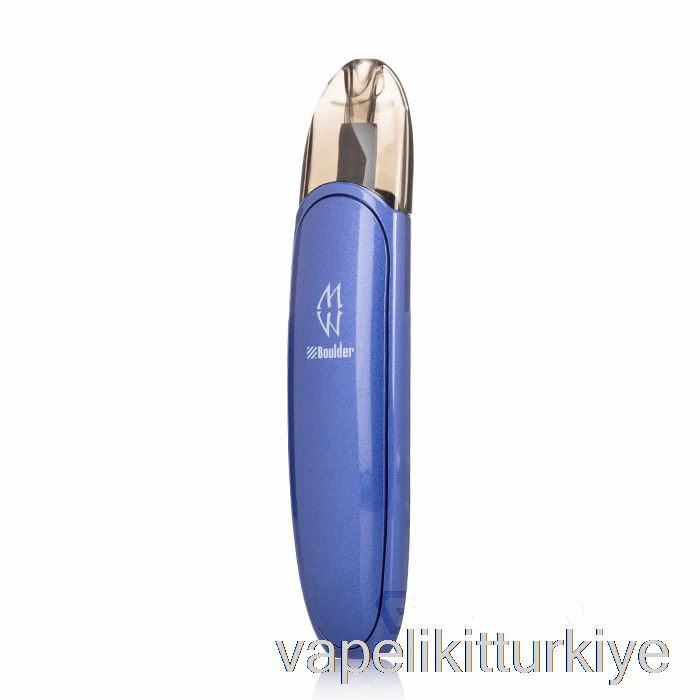 Elektronik Sigara Kalemi Vape Mate Boulder Alacakaranlık Pod Sistemi Mavi